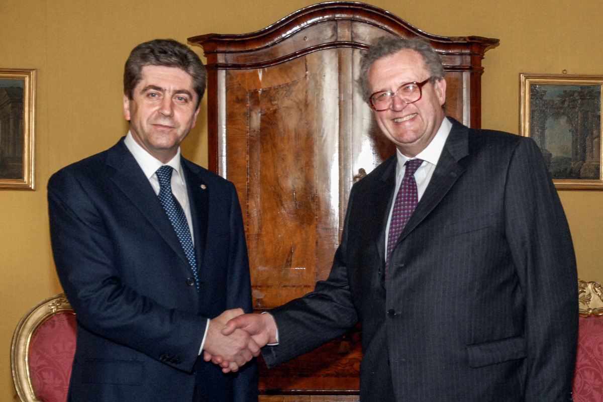Visite d’Etat du President de Bulgarie Parvanov