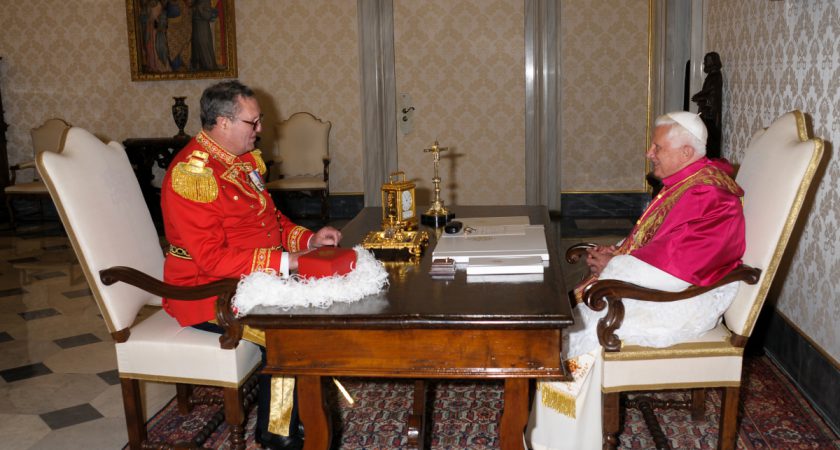 El Papa recibe al Gran Maestre en el Vaticano