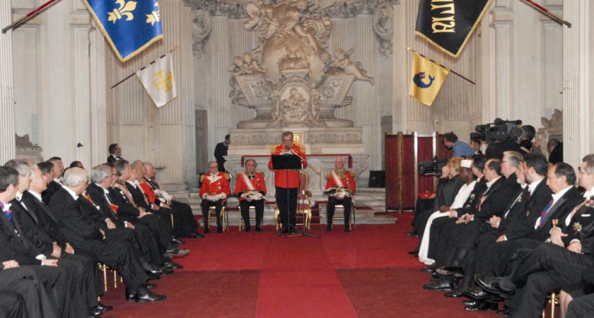 Le discours du Grand Maitre au corps diplomatique