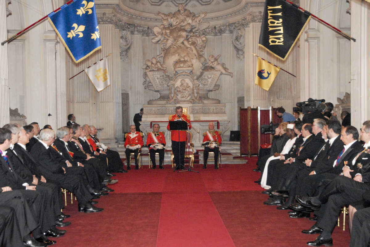 Address of the Grand Master to the diplomatic corps