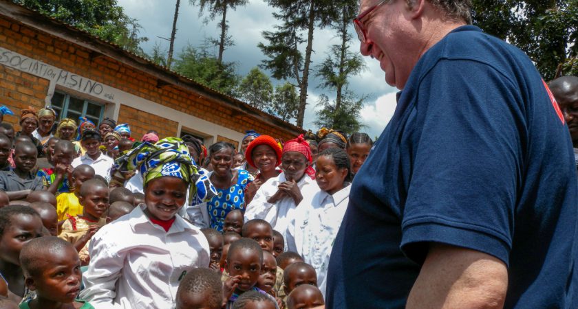 The Grand Master in Bukavu, theatre of clashes and violence