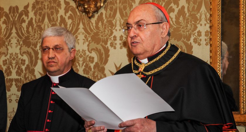 Cardinal Sandri appointed bailiff grand cross of honour and devotion