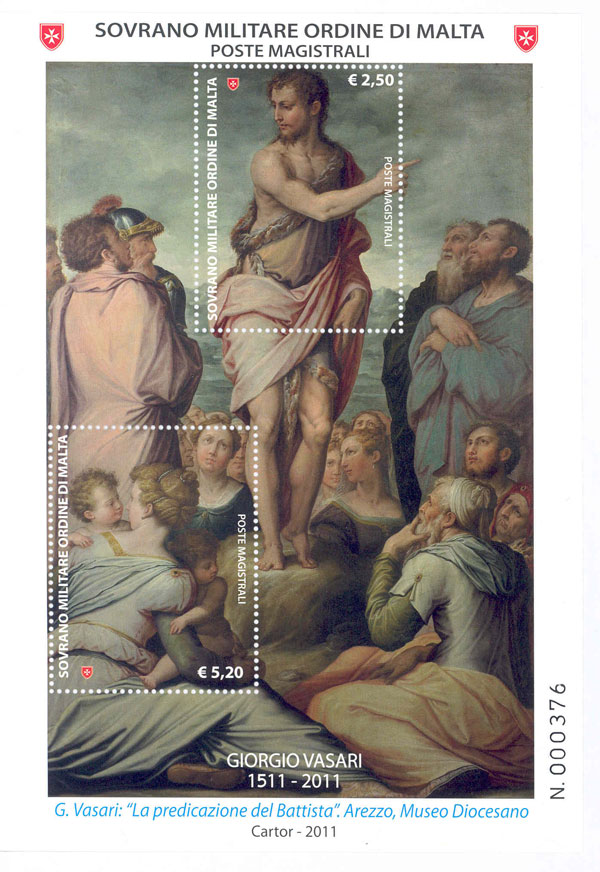 Emissione 415 – V Centenario della nascita di Giorgio Vasari