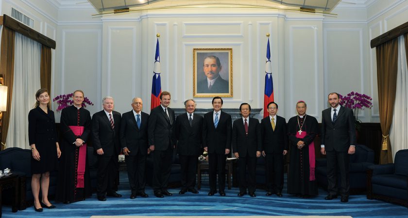 Jean-Pierre Mazery, Gran Canciller de la Soberana Orden de Malta, visita la República de China (Taiwán)