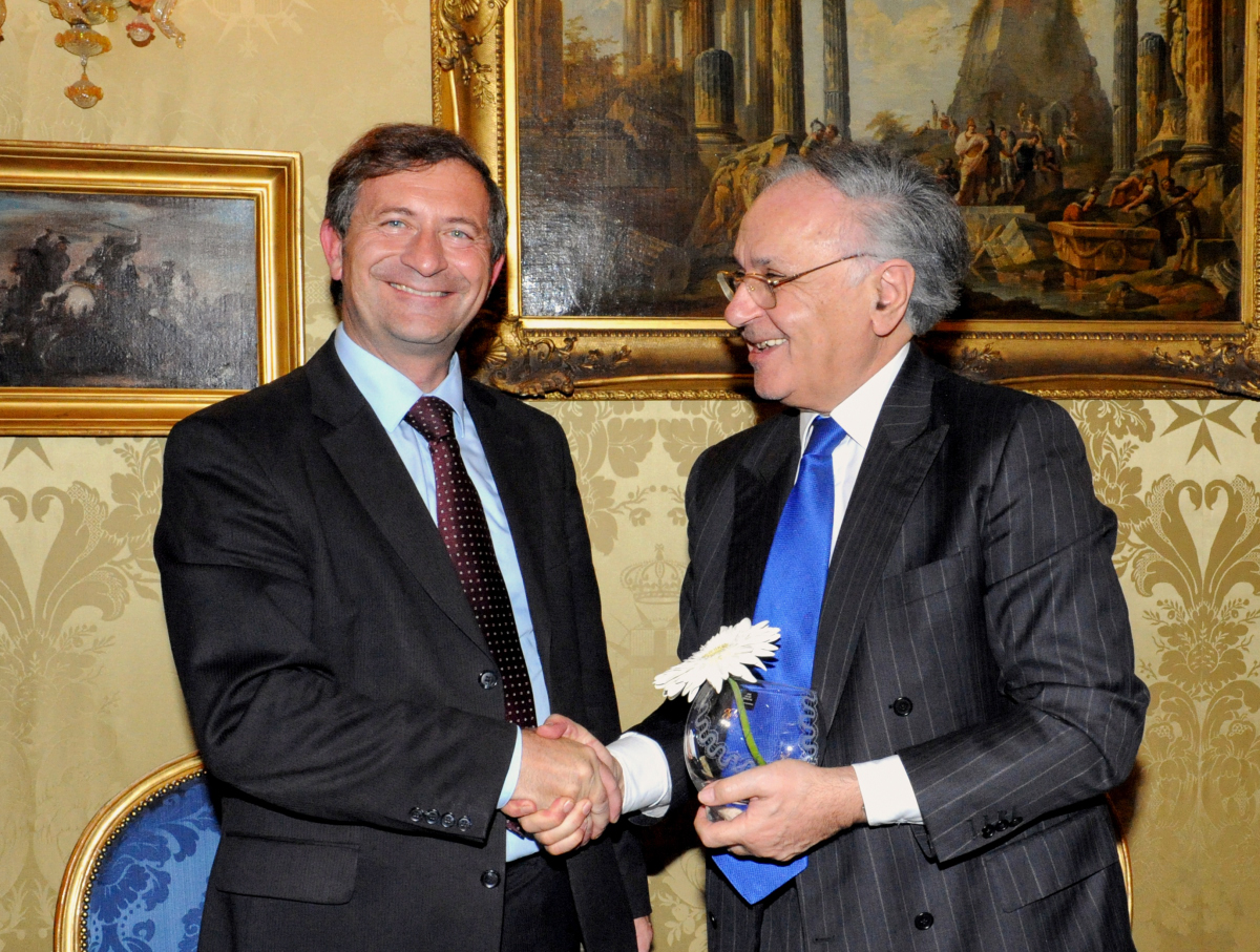 The Minister of Foreign Affairs of Slovenia’s visit to the Magistral Palace