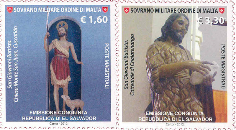 Emissione 434 – San Giovanni Battista Patrono del Sovrano Militare Ordine Ospedaliero di San Giovanni di Gerusalemme di Rodi e di Malta.