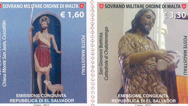 Emissione 434 – San Giovanni Battista Patrono del Sovrano Militare Ordine Ospedaliero di San Giovanni di Gerusalemme di Rodi e di Malta.