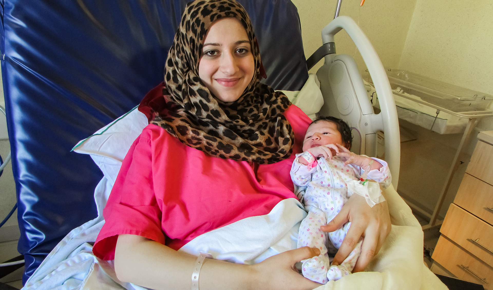 Holy Family Hospital in Bethlehem: the 60,000th child is born