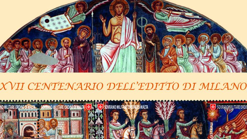 Emissione 444 – XVII centenario dell’Editto di Milano