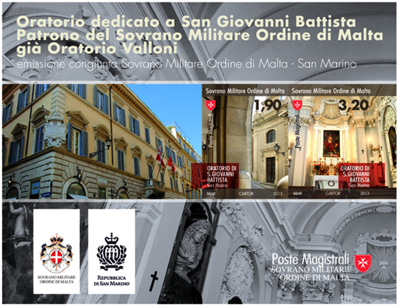 Emissione 446 – Oratorio dedicato a San Giovanni Battista Patrono del Sovrano Militare Ordine di Malta, già oratorio Valloni.