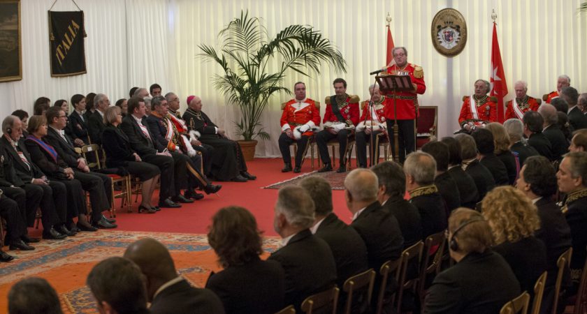 Discours du Grand Maître au Corps diplomatique