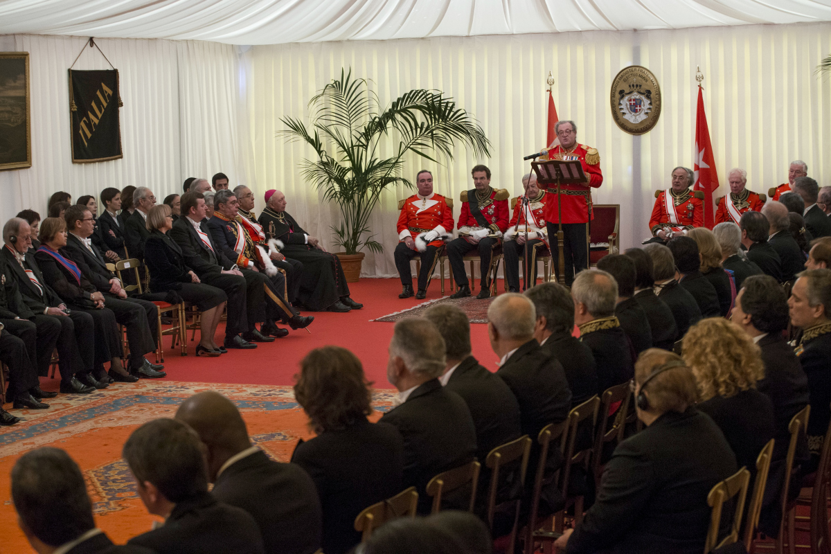 Discours du Grand Maître au Corps diplomatique