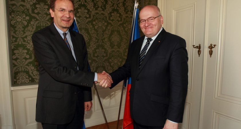 Une coopération au moyen-orient discutée lors de la rencontre entre le Ministre des Affaires Étrangères de la République Tchèque et le Grand Chancelier