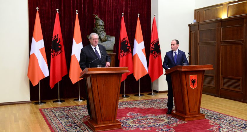 Le renforcement de la coopération fut au centre des réunions du grand maître en albanie