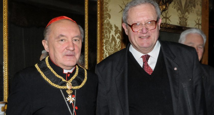 El cardenal Nycz, arzobispo de Varsovia, Bailío de la Orden de Malta