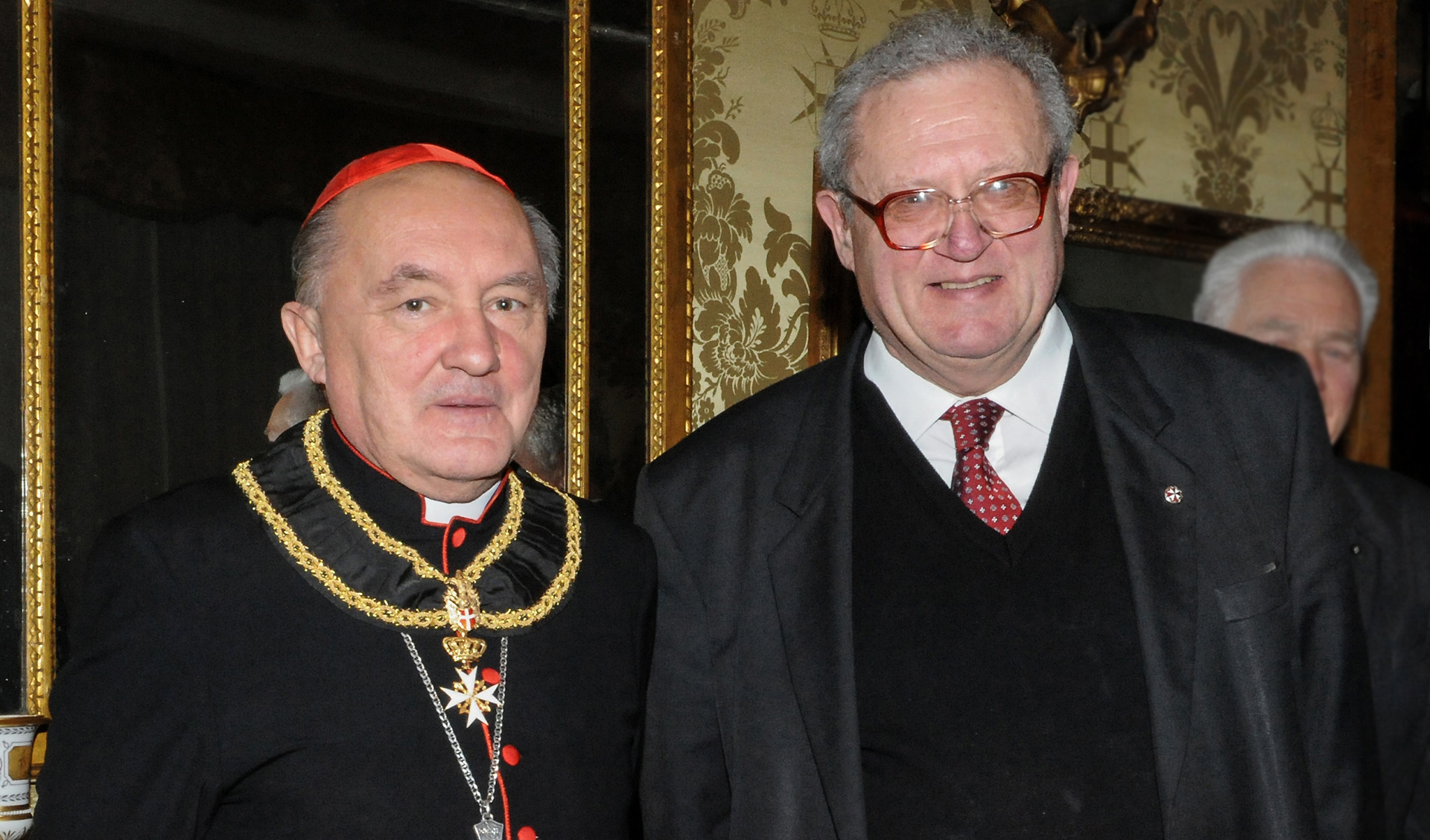 Der Erzbischof von Warschau Kardinal Nycz Bailli des Malteserordens