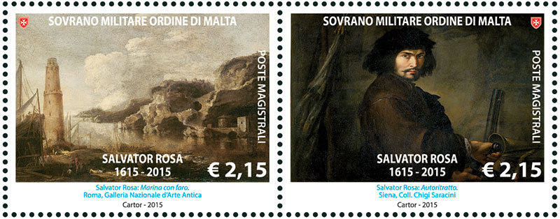 Emissione 487 – IV Centenario della nascita di Salvator Rosa