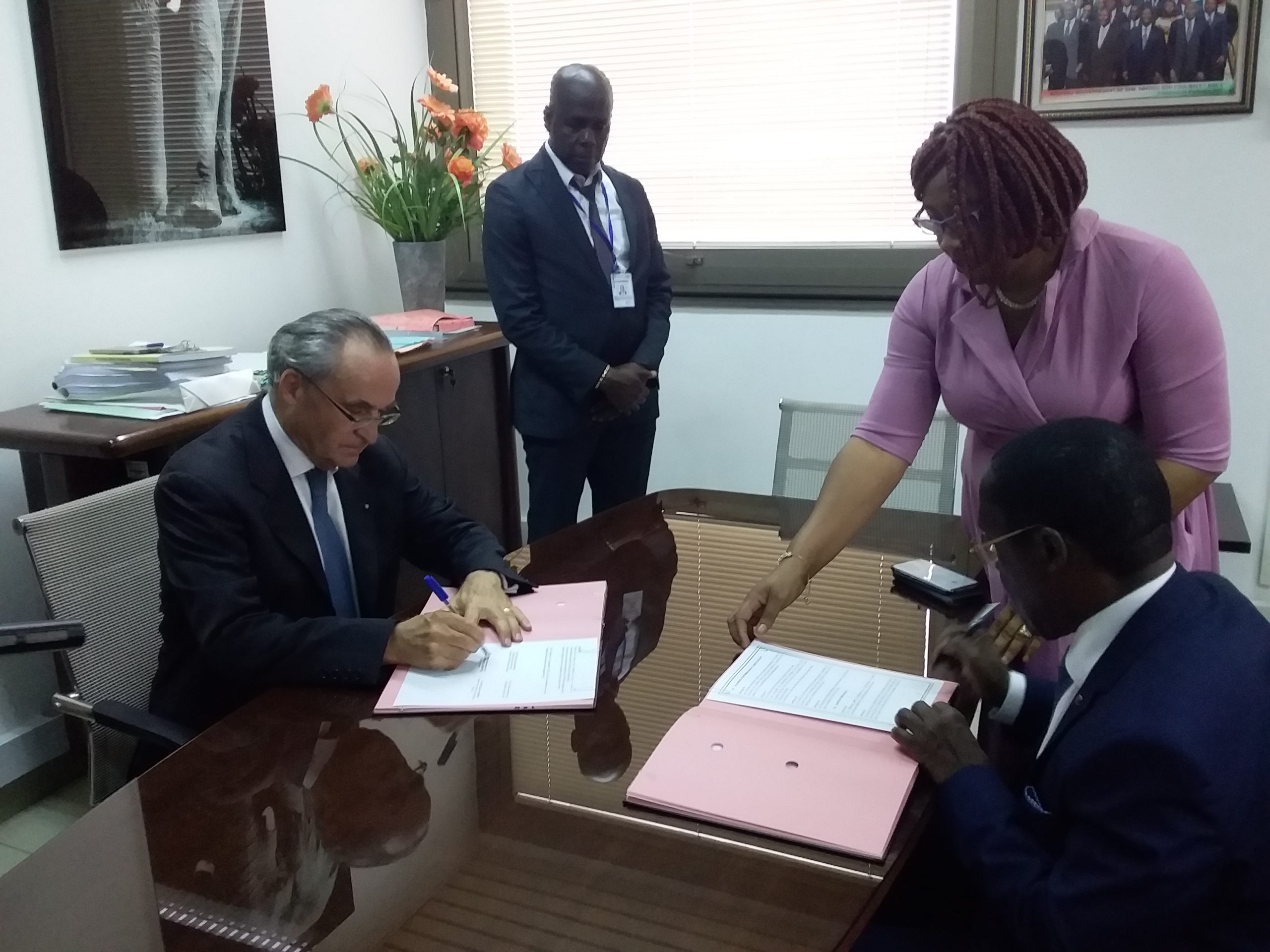 Le Grand Hospitalier en Côte d’Ivoire pour la signature d’un accord de coopération