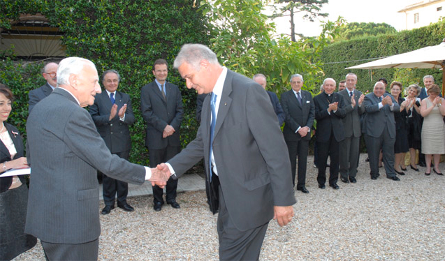 The Grand Master meets the Grand Magistry’s staff