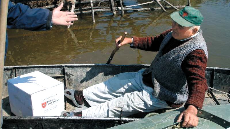 Floods in Romania: Malteser International brings supplies and comfort to the afflicted