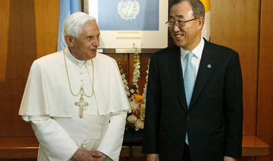 Discours de Benoit XVI a l’organisation des nations unies