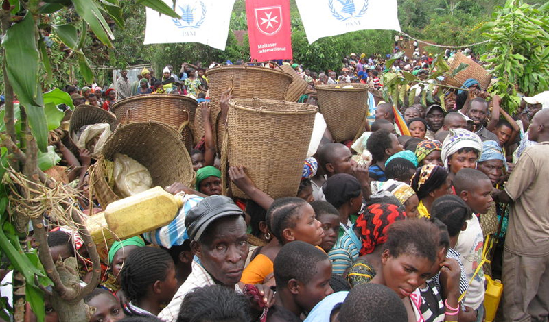 Wegen wieder auflebender Kämpfe suchen Tausende von Vertriebenen Zuflucht im Süd Kivu