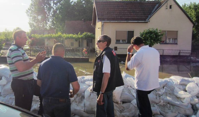 Floods in Serbia and Bosnia-Herzegovina: the Grand Master’s message