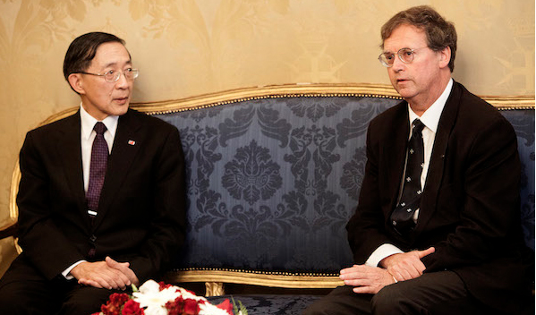 Besuch vom Aussenminister der Republik China (Taiwan). Gespräche über zusammenarbeit im gesundheitsbereich