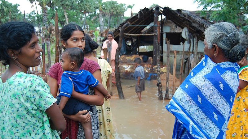 Soccorso d’emergenza in Sri Lanka: gravi alluvioni colpiscono un milione di persone