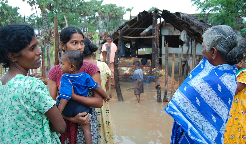 Emergency relief in Sri Lanka: one million people affected by the serious floods