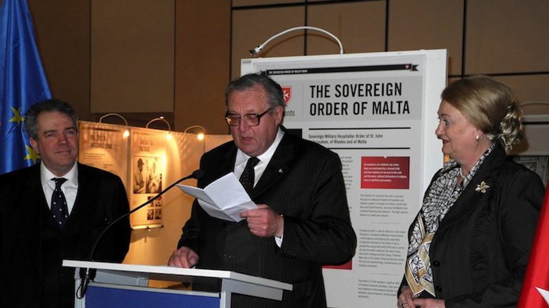 El compromiso de la Orden de Malta, en una exposición fotográfica en el Parlamento Europeo