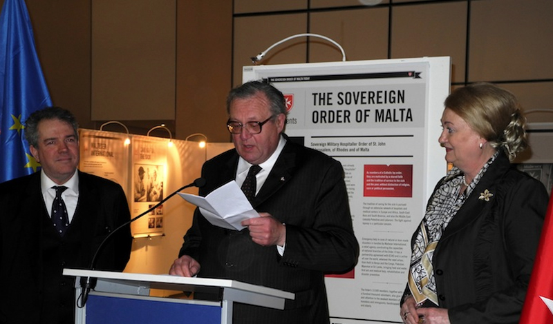 L’engagement de l’Ordre de Malte dans une exposition photo au Parlement Européen