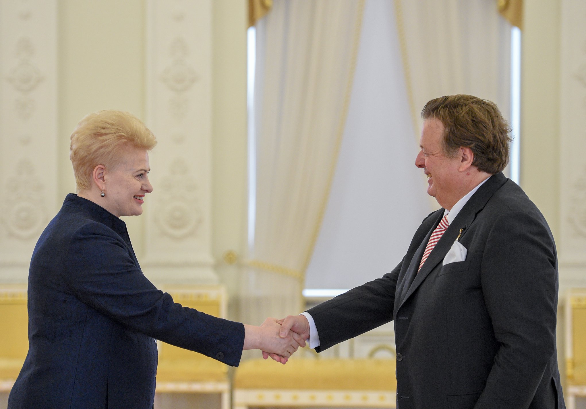 The President of Lithuania received letters of credence from the Order of Malta’s ambassador