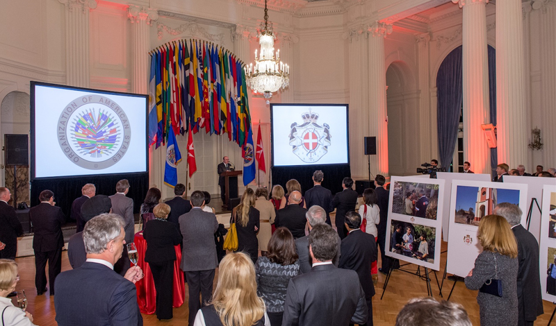 Humanitarian cooperaton Between the OAS and the Order of Malta on show in Washington