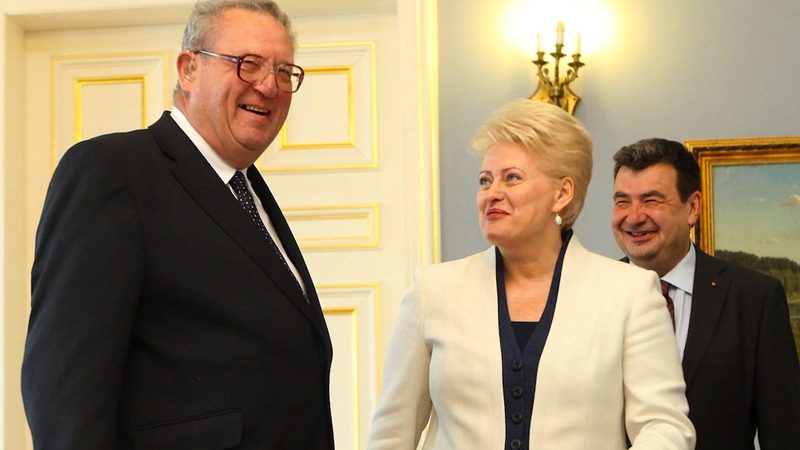 El Gran Maestre en la celebración en Lituania de los veinte años del Cuerpo de Voluntarios de la Orden de Malta