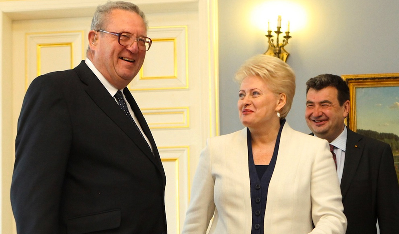 El Gran Maestre en la celebración en Lituania de los veinte años del Cuerpo de Voluntarios de la Orden de Malta