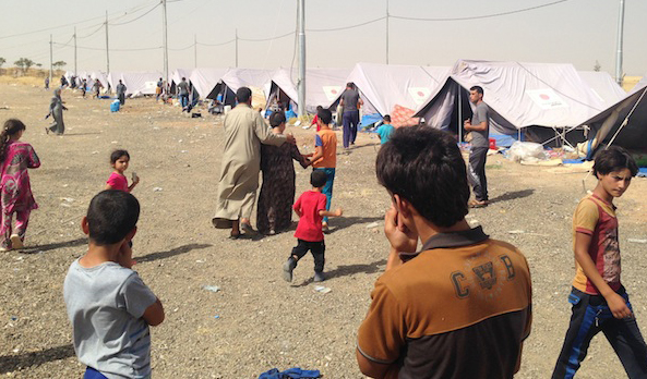 Irak: Nach der eigenen flucht im einsatz für vertriebene mitbürger