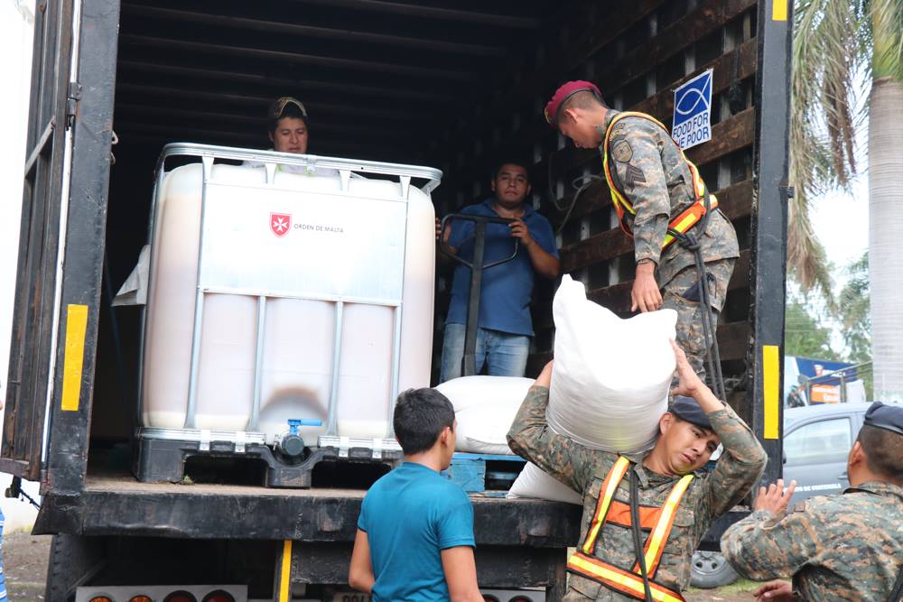 L’Ordine di Malta fornisce aiuti di emergenza alla popolazione colpita dall’eruzione del Vulcano Fuego in Guatemala