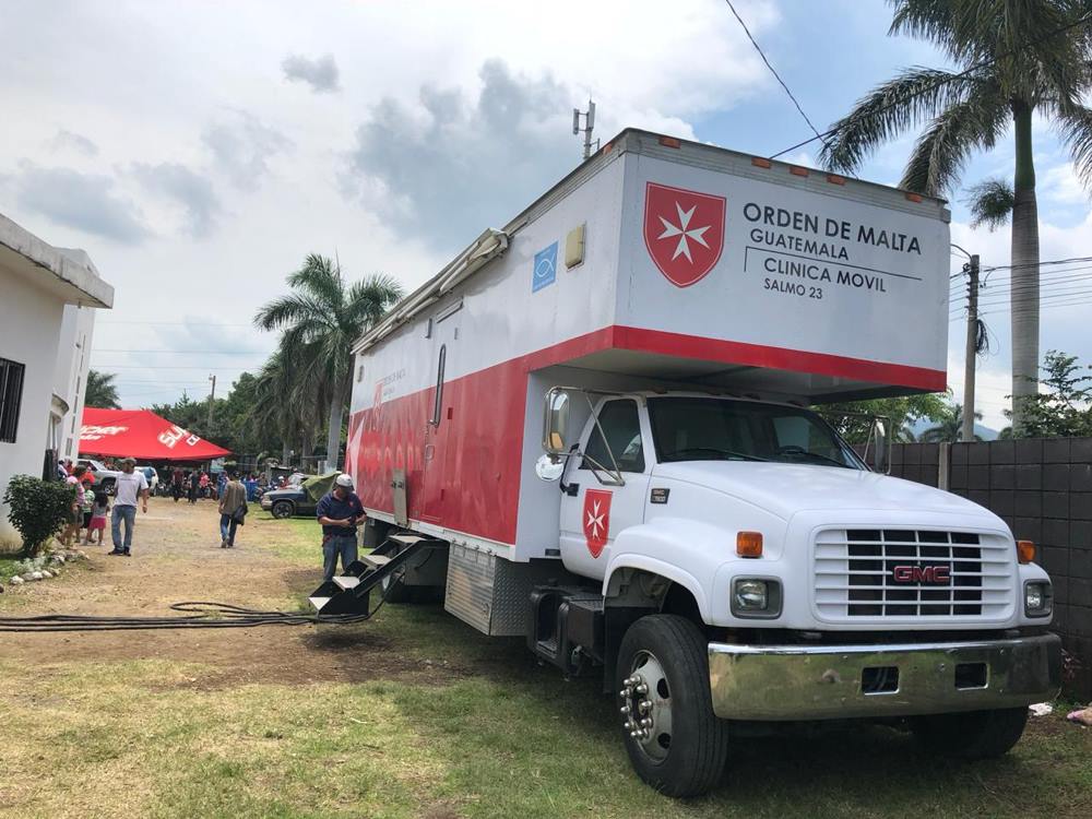 The Order of Malta provides emergency aid to people affected by the eruption of Fuego volcano in Guatemala