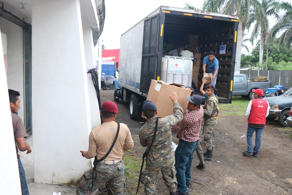 L’Ordine di Malta fornisce aiuti di emergenza alla popolazione colpita dall’eruzione del Vulcano Fuego in Guatemala