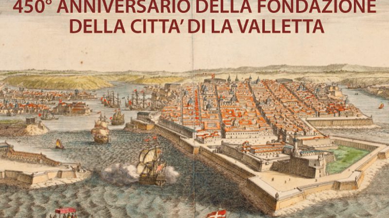 Emissione 495 – 450° ANNIVERSARIO DELLA FONDAZIONE DELLA CITTA‘ DI LA VALLETTA