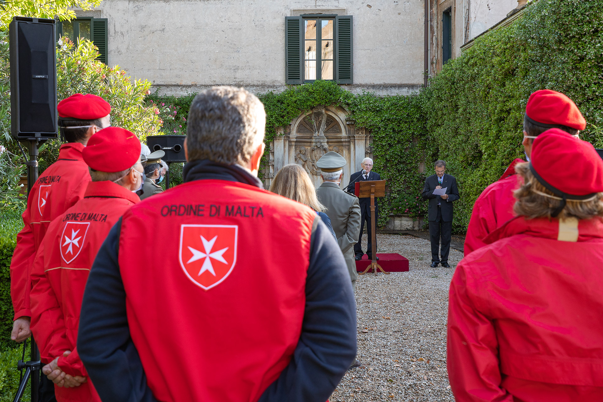 Il Luogotenente Interinale incontra membri, medici e volontari dell’Ordine: grazie per la lotta al coronavirus.