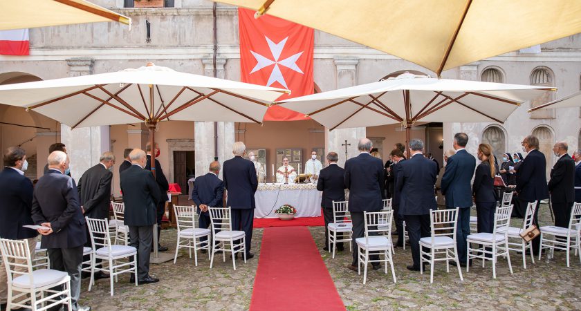 El hospital de la Orden de Malta en Roma celebra el día de San Juan Bautista