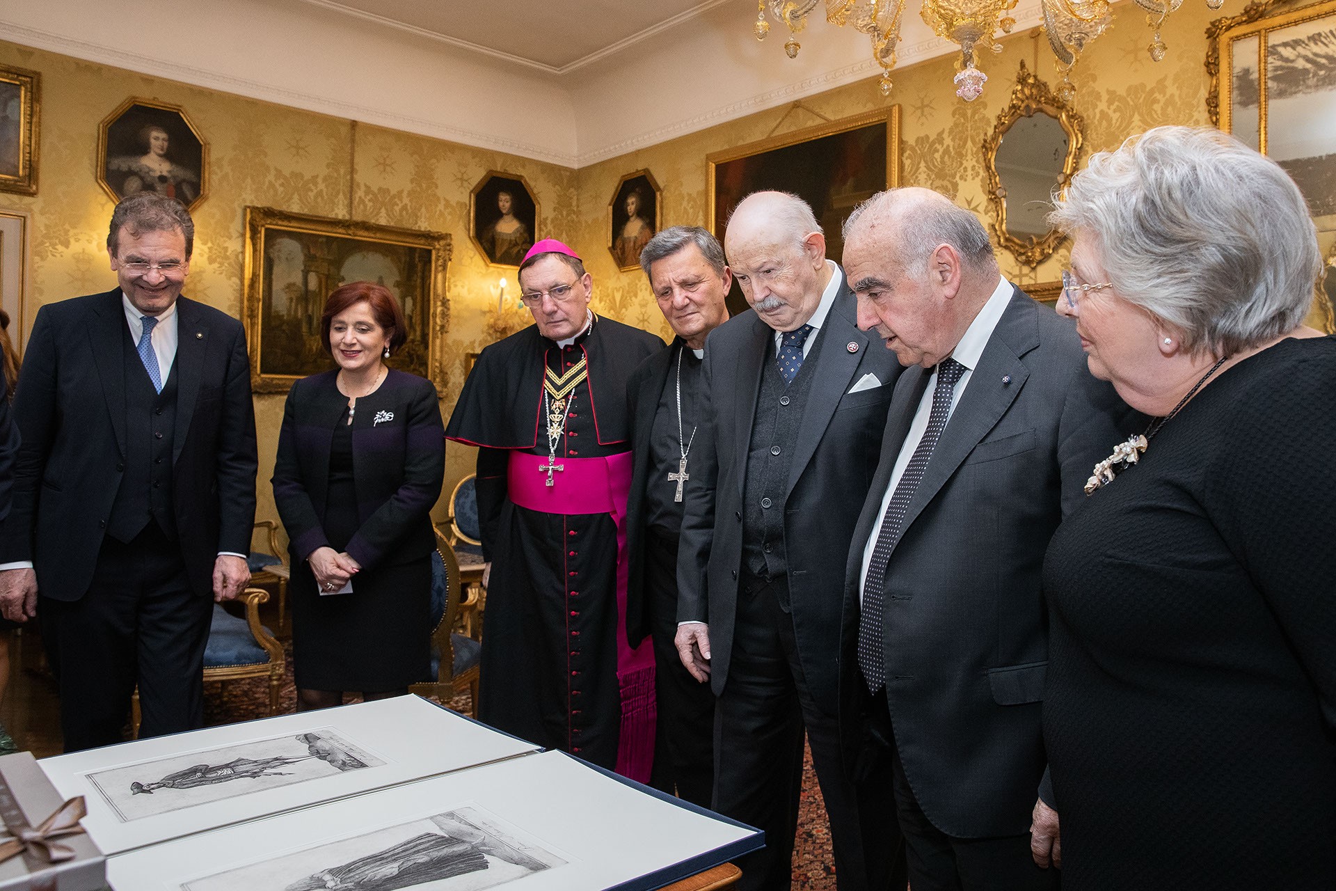 El presidente de la República de Malta, recibido por el Gran Maestre Frey Giacomo Dalla Torre: vínculos históricos y visión común