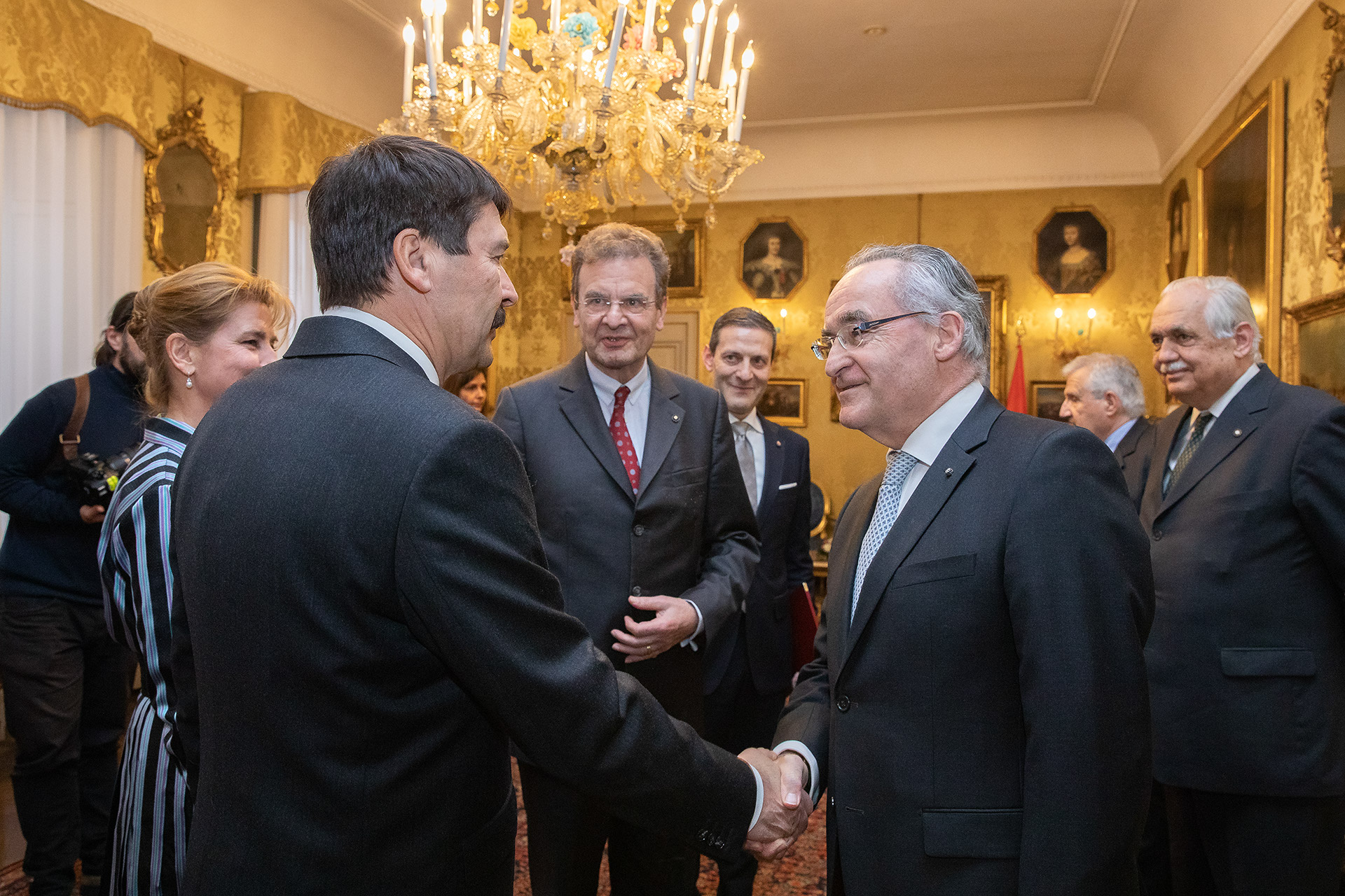 Le Président de la République de Hongrie reçu au Grand Magistère : « L’action de l’Ordre de Malte : un grand impact dans notre pays »