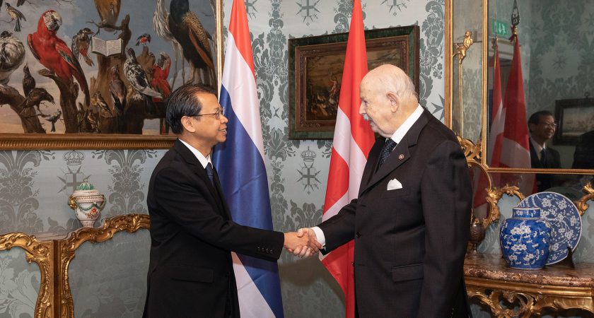 Beglaubigungsschreiben von Thailand und Bosnien und Herzegowina