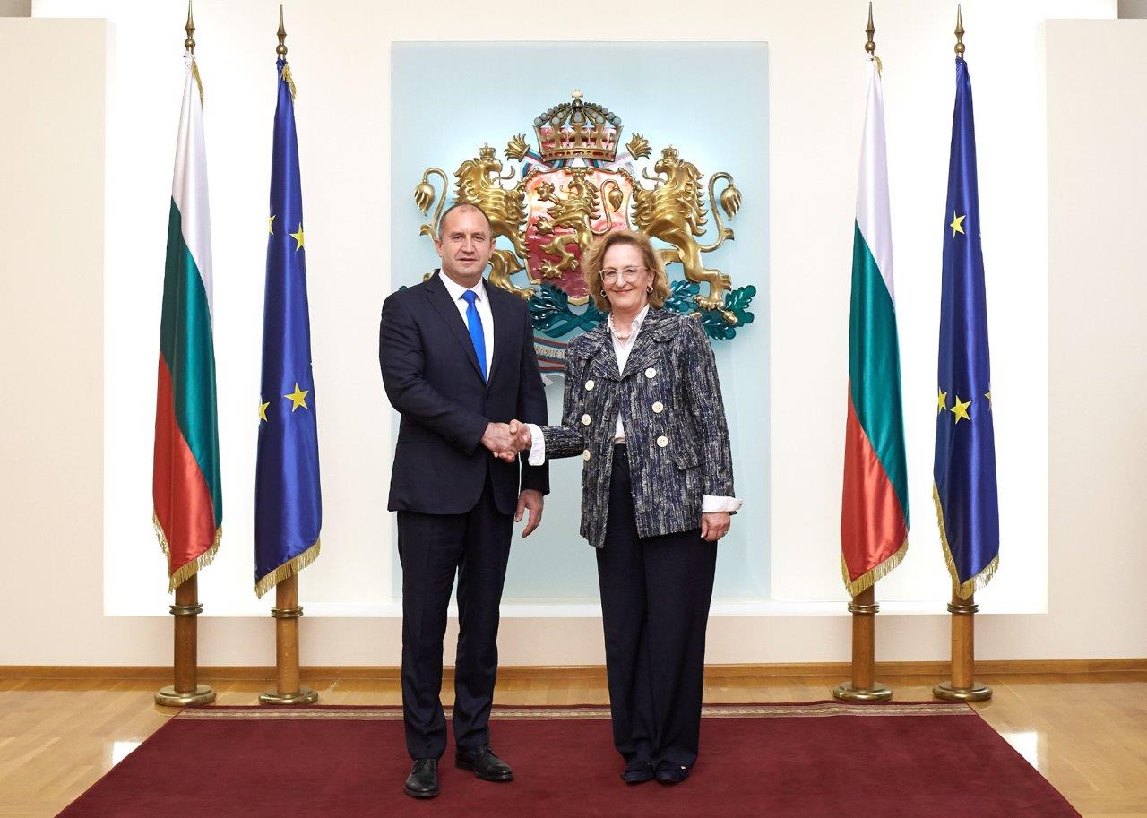 The new Ambassador of the Order of Malta to Bulgaria presents her letters of credence