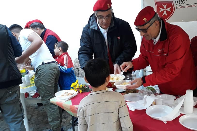 Le attività dell’Ordine di Malta durante le terza Giornata Mondiale dei Poveri