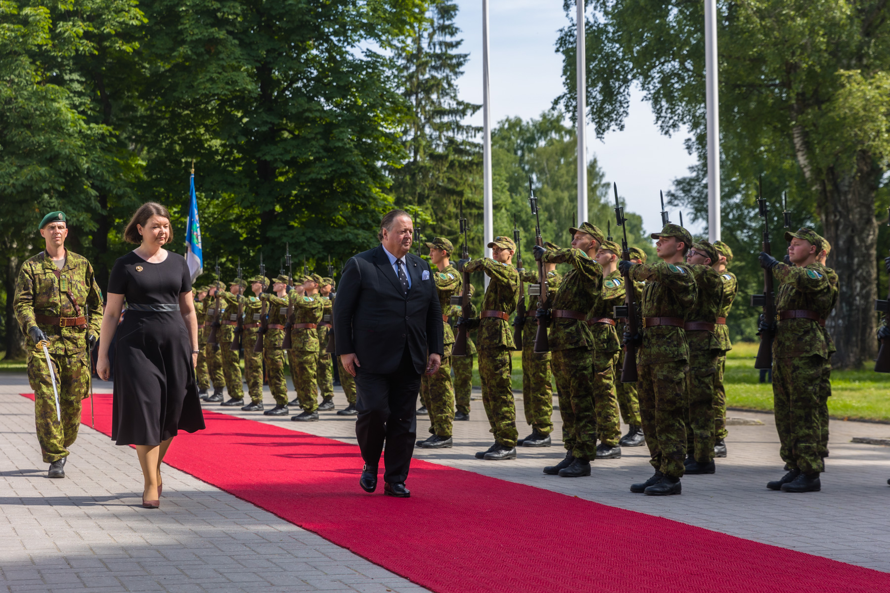 The Ambassador of the Sovereign Order of Malta to Estonia presents his letters of credence