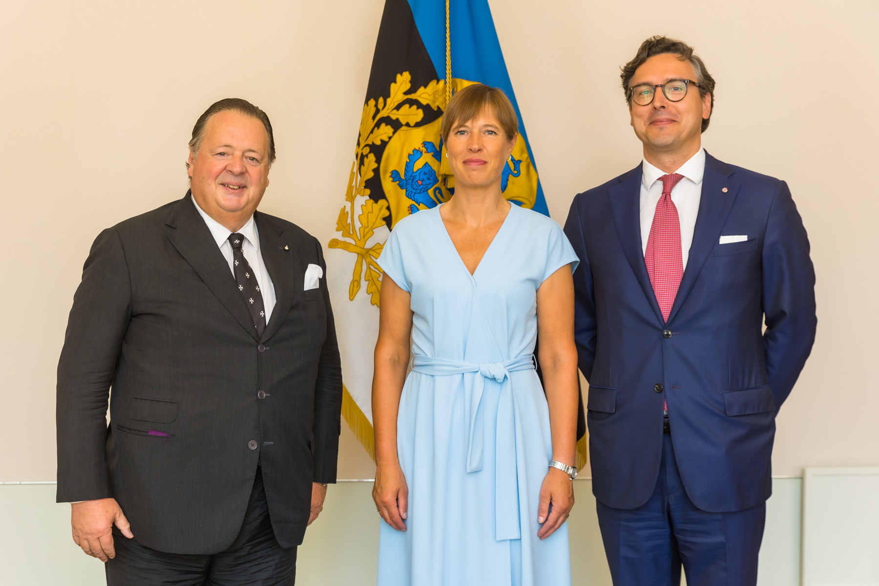 El embajador de la Orden de Malta ante Estonia ha presentado sus credenciales